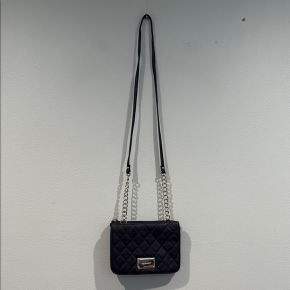 Nine West Handbags - Nine West Sleek Black Crossbody Bag with Adjustable Strap